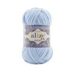 Alize 218 Bebe Mavi Velluto 100 gr El Örgü İpi