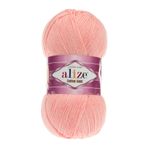 Alize 393 Pudra Pembesi 5'li Cotton Gold El Örgü İpi