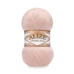 Alize 404 Şampanya 5'li Angora Gold Simli El Örgü İpi
