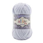 Alize 416 Gri 100 gr Velluto El Örgü İpi