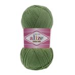 Alize 485 yeşil 5'li Cotton Gold El Örgü İpi