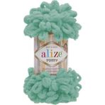 Alize 5 Adet Puffy Elle Örülen Kadife İp No 490 Mint
