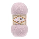 Alize 5 x 100 g örgü ipliği Baby Best Uni, tüylenmeye karşı türk yün (184