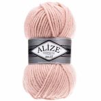 Alize 523 Kristal Pembe Superlana Maxi 100 gr Örgü İpi