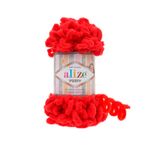 Alize 56 kırmızı 5'li Soft Plus El Örgü İpi