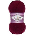 Alize 57 Bordo Cotton Gold El Örgü İpi