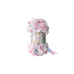 Alize 5945 5'li Bebe Mavi 100 gr Puffy Fine Color El Örgü İpi