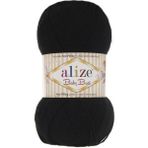 Alize 60 Siyah Cotton Gold Amigurumi Örgü İpi