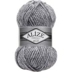 Alize 801 jaspe Gri 5'li Süperlana Maxi El Örgü İpi