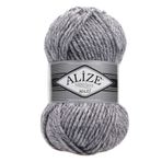 Alize 801 Jaspe Gri Dişi Superlana Maxi El Örgü İpi