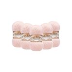 Alize Angora Gold 5’li Paket El Örgü İpi 100g x 5 Adet - Renk Kodu: 271 - Pembe İnci