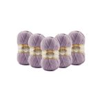 Alize Angora Gold 5’li Paket El Örgü İpi 100g x 5 Adet - Renk Kodu: 882 - Dağ Pembesi