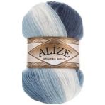 Alize Angora Gold Batik 1899 100 gr Örgü İplik