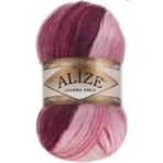 Alize Angora Gold Batik 5 Adet El Örgü Ipi Akıllı Ip No 1895 - 438 Ebruli