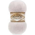 Alize Angora Gold Ekru El Örgü Ipliği - Şeker Beyaz