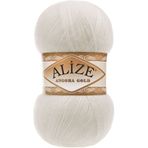 Alize Angora Gold El Örgü Ipi Ipliği Yünü Renk Kodu:450 (İNCİ) 1 Adet