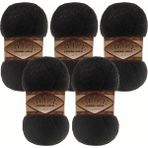 Alize Angora Gold Simli Örgü Ipliği 5’li Paket – 100G x 5 – Işıltılı Simli Yumak – Şal, Kazak, Hırka, Örgü Projeleri Için - 60
