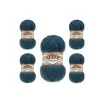 Alize Ayzen Home Angora Gold El Örgü Ipi 5 Li Paket Renk No : 17