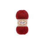 Alize Baby Best El Örgü İpi 100g - 240M – Yumuşak Doku - Renk No: 106 - Koyu Kırmızı