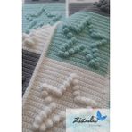 Alize Baby Best Yıldız Model Bebek Battaniyesi - 90 x 90 cm - Yeşil