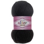 Alize Coton Gold El Örgü Ipi 60 Siyah