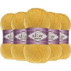 Alize Cotton Gold 216 Koyu Sarı 5 Adet