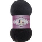 Alize Cotton Gold 5 Adet %55 Pamuk - %45 Akrilik / 100 Gr - 330 M 60 Siyah