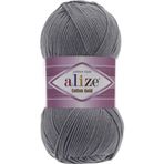 Alize Cotton Gold 5 Adet %55 Pamuk - %45 Akrilik / 100 Gr - 330 M 87 Kömür Gri