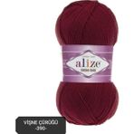 Alize Cotton Gold Amigurumi Ipi 100 Gr El Örgü Ipi Renk Kod-Vişne Çürüğü-390-Punch Ipi Pamuk+Akrilik