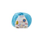Alize Cotton Gold Hobby New -287 Turkuaz- Amigurumi Punch Örgü Ipi 50gr