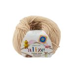 Alize Cotton Gold Hobby New Pamuk El Örgü Ipi Renk Kodu: 262-bej