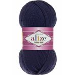 Alize Cotton Gold Pamuk El Örgü İpi 58 Lacivert 100 gram 330 metre