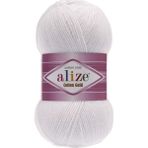 Alize Cotton Gold Pamuk,amigurumi,panç El Örgü Ipi Renk Kodu:55-Beyaz