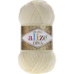Alize Diva 1 Krem El Örgü İpi