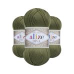 Alize Diva 273 (kamuflaj) Amigurumi El Örgü Ipi 1 Adet