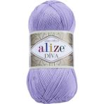 Alize Diva Açık Lila El Örgü Ipliği