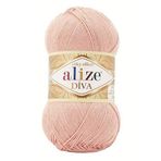 Alize Diva Merserize İnce İp Yazlık Bikini Bustiyer Bluz Örgü İpi 5 Adet (400)