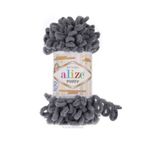 Alize Puffy 87 5 Adet Koyu Gri El Örgü İpi