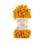 Alize Puffy El Örgü İpi 5 Adet (14 Hardal)