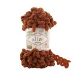 Alize Puffy El Örgü İpi, Parmak Örgü İpi 5 Adet (Tarçın 597)