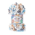 Alize Puffy Fine Color 5946 Örgü İpi