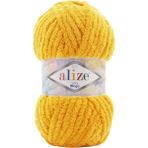 Alize Softy Mega (Kalın) 216 Sarı El Örgü Ipi