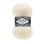 Alize Superlana Maxi 01 Cream Krem Yünlü İplik