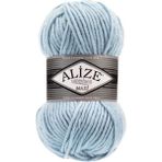 Alize Superlana Maxi 480 Lıght Blue Açık Mavi Yünlü İplik