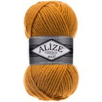 Alize Süperlana Maxi Kalın El Örgü Ipi 02 Safran