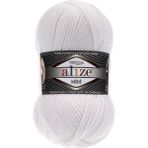 Alize Superlana Midi El Örgü Ipliği 100 gr - Beyaz