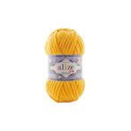 Alize Velluto Kadife El Örgü Ipi 5'li paket (5x100 GR) 216 Sarı Mimoza