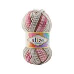 Alize Verona Colormix 7821 Renkli Örgü İpi