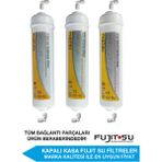Alkalina Inline Ön Takım Filtre - Kapalı Kasa Su Arıtma Filtresi - 3'lü Arıtma Filtresi