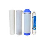 Alkalinees Reverse Osmosis Açık Kasa Su Arıtma Filtresi 4 Aşama Filtre Takımı
